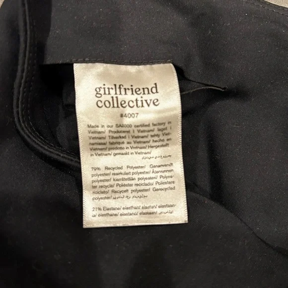 Girlfriend Collective Black Compressive High-Rise Legging - Picture 2 of 3